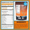 Hydration Packets Orange Electrolytes Powder No Sugar No Gluten No Fats Keto Friendly Electrolyte Drink Mix with Vitamin C B3 B6 B12 Travel Hydration