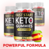 3-Fast Start Keto Gummies; Fast Start ACV Gummies; Weight Loss Gummies; 180ct