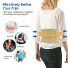 Decompression Back Belt Lumbar Spine Support Lower Back Air Traction Device with Hand Pump Extension Pad for Men Women Pain Relief Fit For All Waist