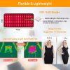 126Pcs LED Red Light Therapy Belt 660nm 850nm Waist Wrap Pad Pain Relief Weight Loss